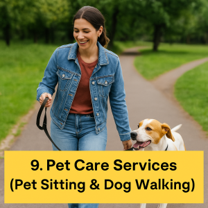 The Best Business to Start in UK - Pet Care Services (Pet Sitting & Dog Walking)