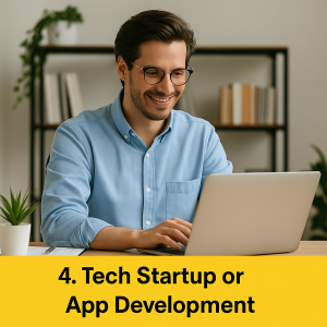 The Best Business to Start in UK - Tech Start-up or App Development