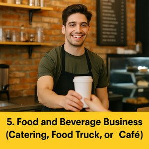The Best Business to Start in UK - Food and Beverage Business (Catering, Food Truck, or Café)