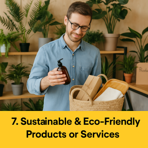 The Best Business to Start in UK - Sustainable & Eco-Friendly Products or Services